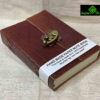 0050CRH- HAND MADE PAPER LEATHER DIARY LOCK