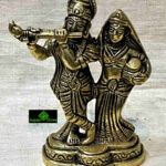 0256CRH- BRASS RADHA KRISHNA