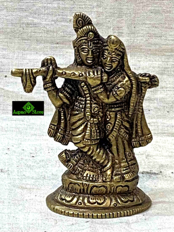 0259CRH- BRASS RADHA KRISHNA