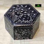 0305CRH- STONE BOX 6 SIDE BLACK COLOUR