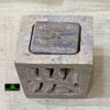 0320CRH- STONE CANDLE/INSENCE STICK HOLDER