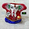 0487CRH- METAL MEENA KAN GANESH ( SET OF 2 )