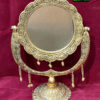0107-CRH METAL MIRROR GOLDEN FINISH ( FISH DESIGN )