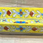 0130CRH- JAIPUR BLUE POTTERY TRAY