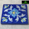 0136CRH- JAIPUR BLUE POTTERY  TILES ( SET OF 4 )