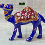 0150CRH- 3" METAL BLUE MEENA CAMEL