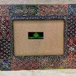 0176CRH- WOODEN PHOTO FRAME MULTI COLOUR