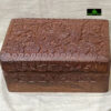0178CRH- 4-6" WOODEN HAND CARVED BOX