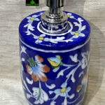0244CRH- JAIPUR BLUE POTTERY SOAP DISPENCER