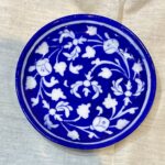 0403CRH- JAIPUR BLUE POTTERY PLATE (WALL HANGING)