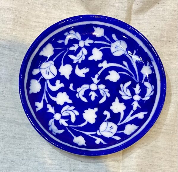 0403CRH- JAIPUR BLUE POTTERY PLATE (WALL HANGING)
