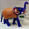 0455CRH- METAL BLUE MEENA ELEPHANT