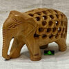 0500CRH- WOODEN UNDERCUT ELEPHANT WOOD FINISH ( SET OF 2 )