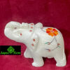 0527CRH- MARBLE INLAY ELEPHANT ( SET OF 2 )