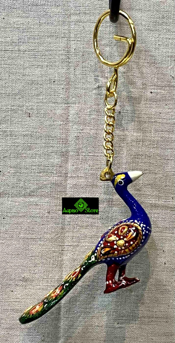 0552CRH- METAL MEENA KEY CHAIN ( SET OF 3 )