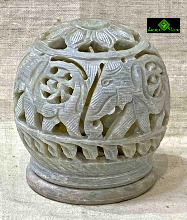 0582CRH- STONE TEA LIGHT