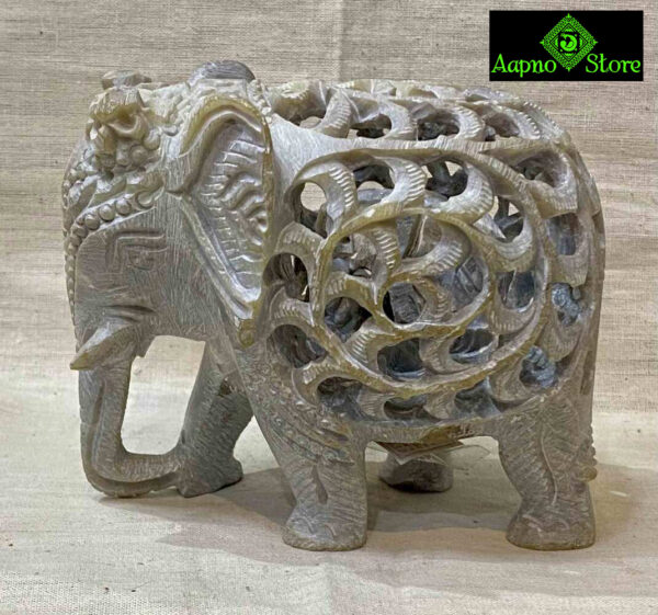 0610CRH- STONE UNDERCUT ELEPHANT