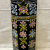 0101CRH- WOODEN HAND PAINTED WINE BOTTLE BOX