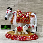 0140CRH- 3" METAL MEENA COW ( KHAMDHENU )