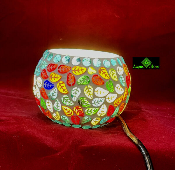 0168CRH- MOSAIC WORK  LED/NIGHT LIGHT ( SET OF 2 )