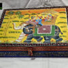 0311CRH- WOODEN 6 PARTITION BOX HAND PAINTED